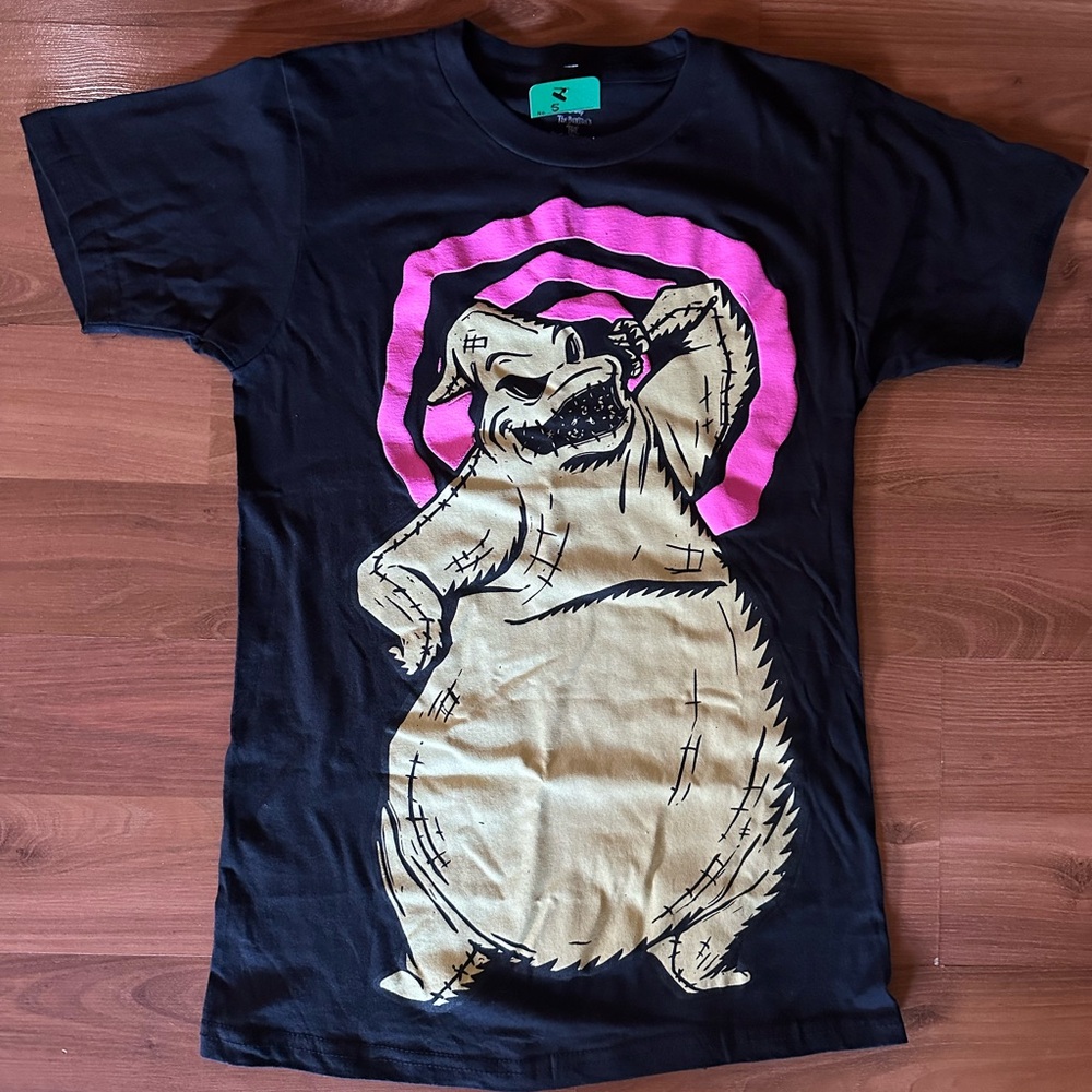 Oogie Boogie Nightmare Before Christmas Black T-Shirt